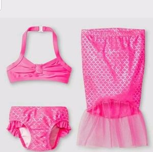 Mermaid swimsuit set